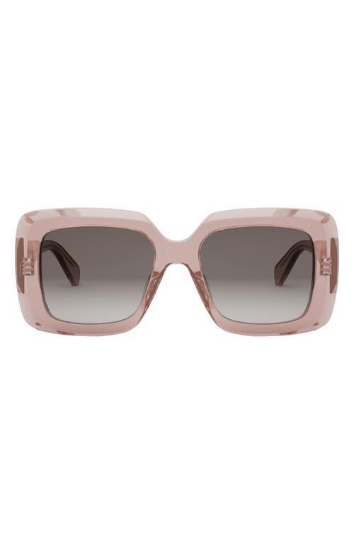 Womens Bold 54MM Square Sunglasses Product Image