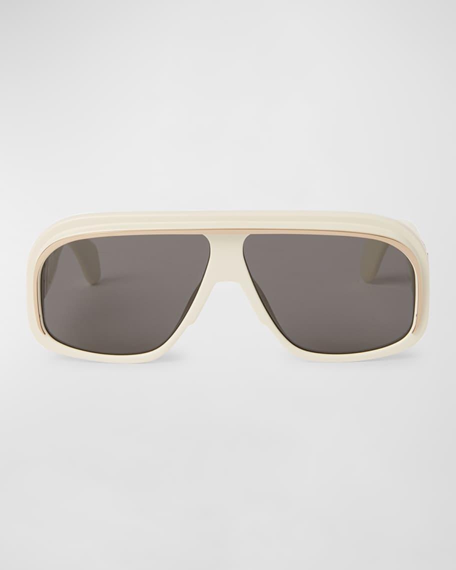 Mens Reedley Acetate and Metal Shield Sunglasses Product Image