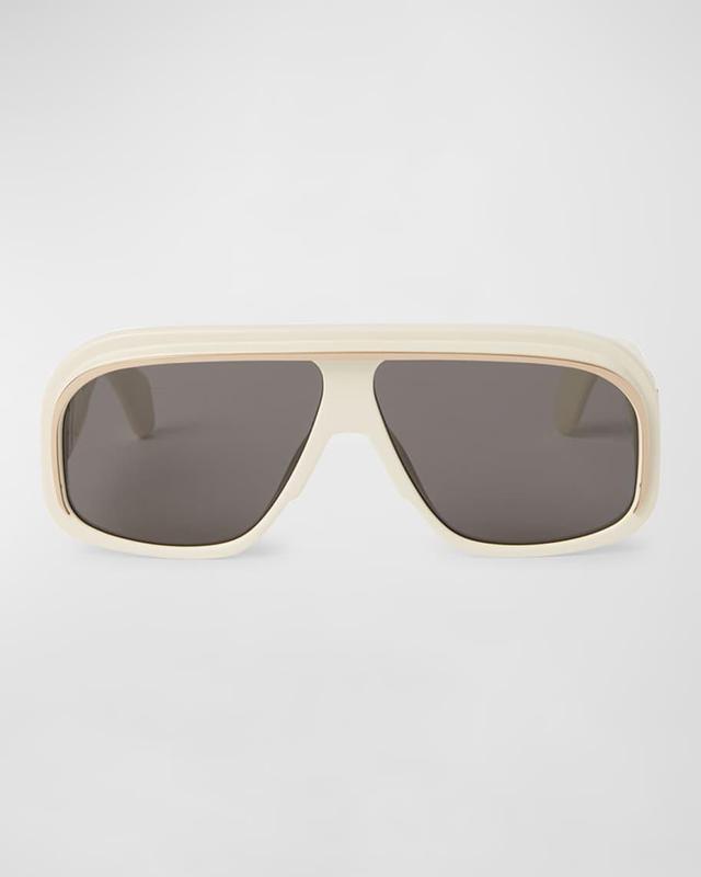 Men's Reedley Acetate and Metal Shield Sunglasses Product Image