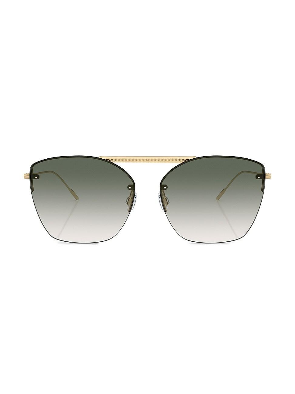 CELINE Triomphe 55mm Butterfly Sunglasses Product Image