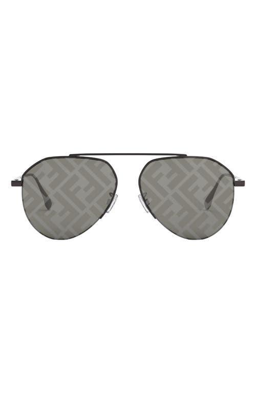 Mens 60MM Aviator Sunglasses Product Image