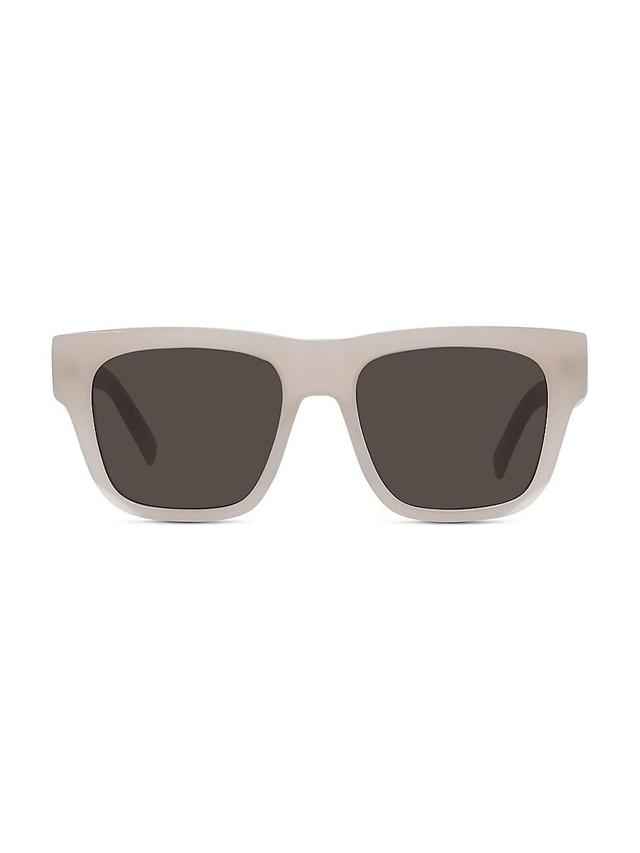 Mens Rectangular 55MM Acetate Sunglasses Product Image