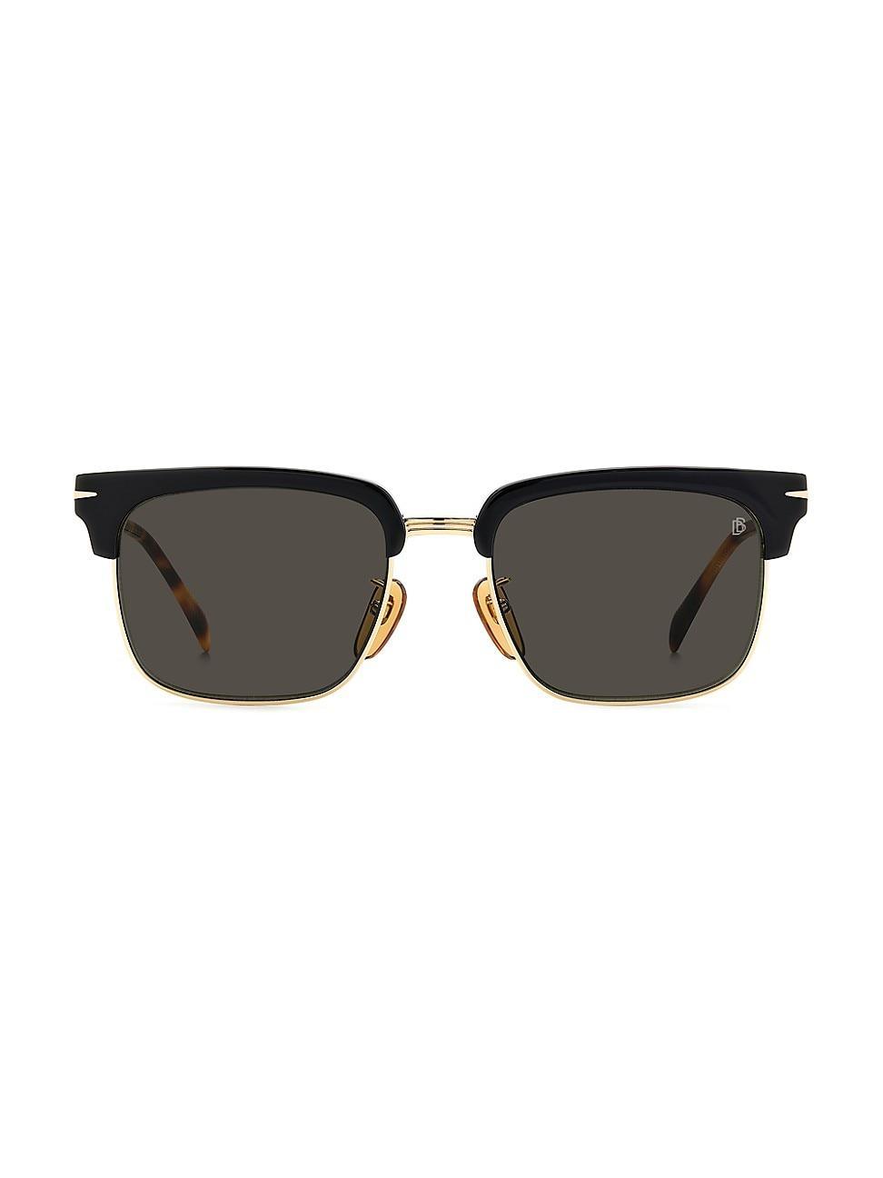 David Beckham Eyewear 55mm Rectangular Sunglasses Product Image