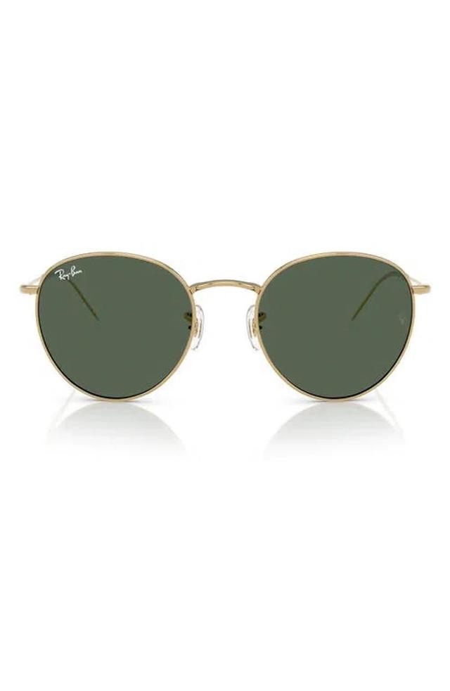 RAY BAN Ray-ban Reverse 53mm Phantos Sunglasses In Gold Flash Product Image