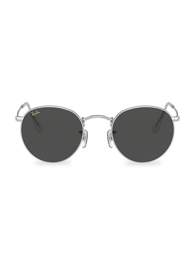 Mens RB3447 53MM Round Sunglasses Product Image