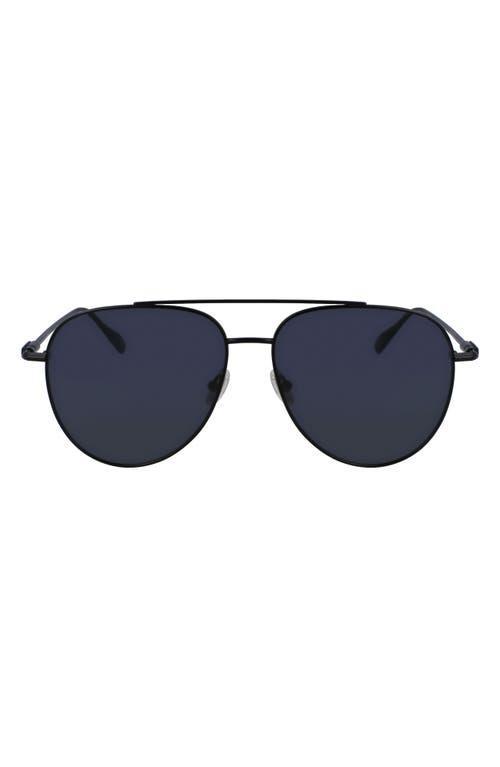 FERRAGAMO Gancini Evolution 61mm Aviator Sunglasses Product Image