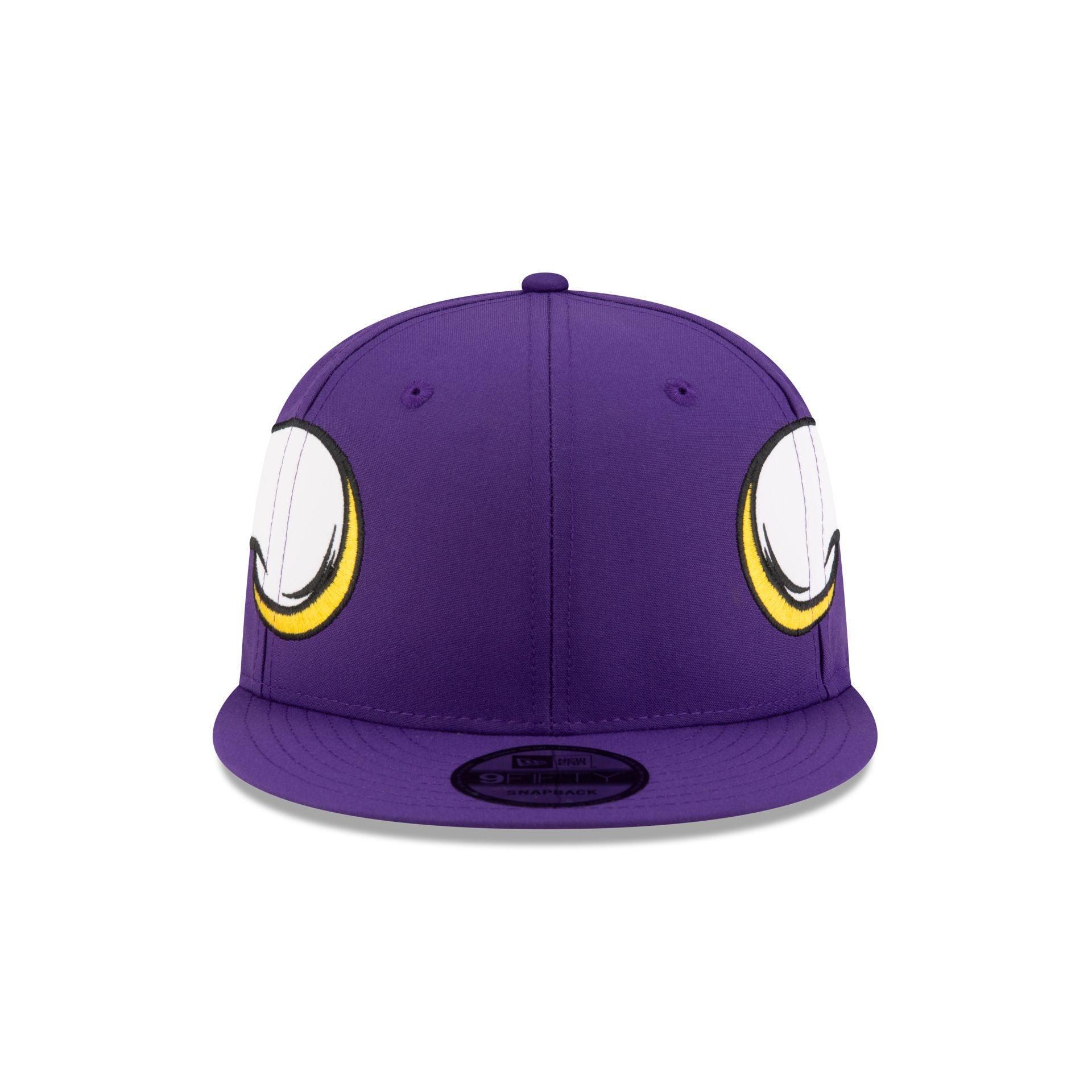 Minnesota Vikings Helmet Pack 9FIFTY Snapback Hat Male Product Image