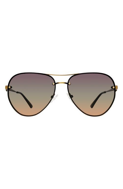 Kurt Geiger London Aviator Sunglasses, 60mm Product Image