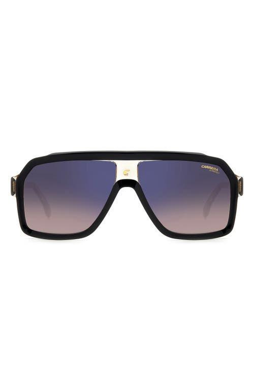 Carrera Eyewear 60mm Gradient Polarized Rectangular Sunglasses Product Image