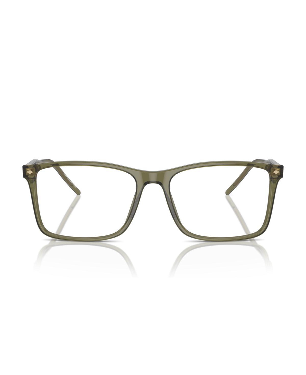 Giorgio Armani Mens Eyeglasses, AR7258 - Transparent Green Product Image