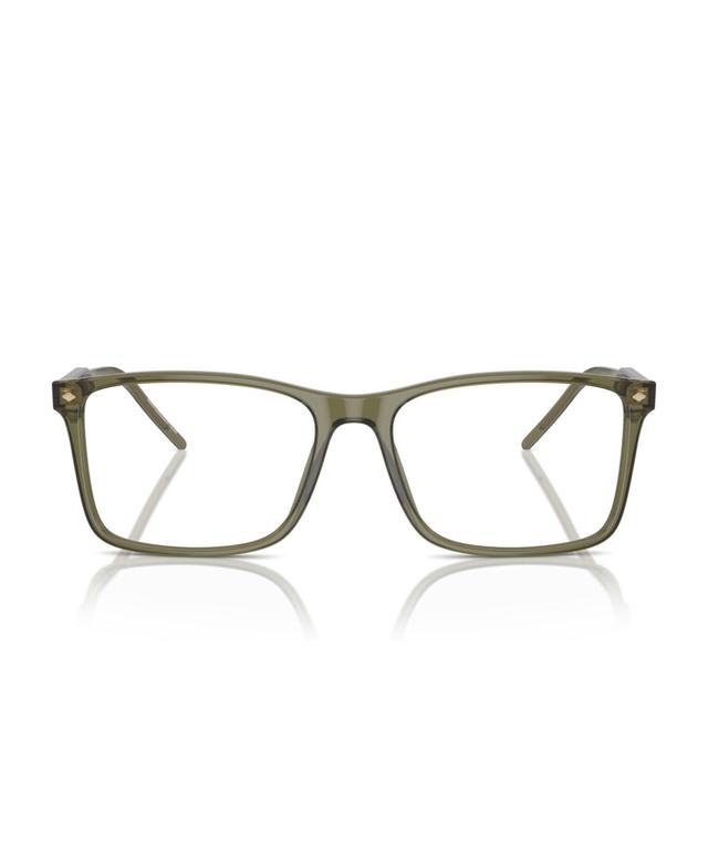 Giorgio Armani Mens Eyeglasses, AR7258 - Transparent Green Product Image