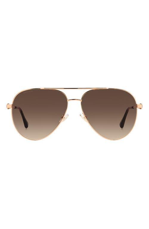 David Beckham Eyewear 59mm Aviator Sunglasses Product Image