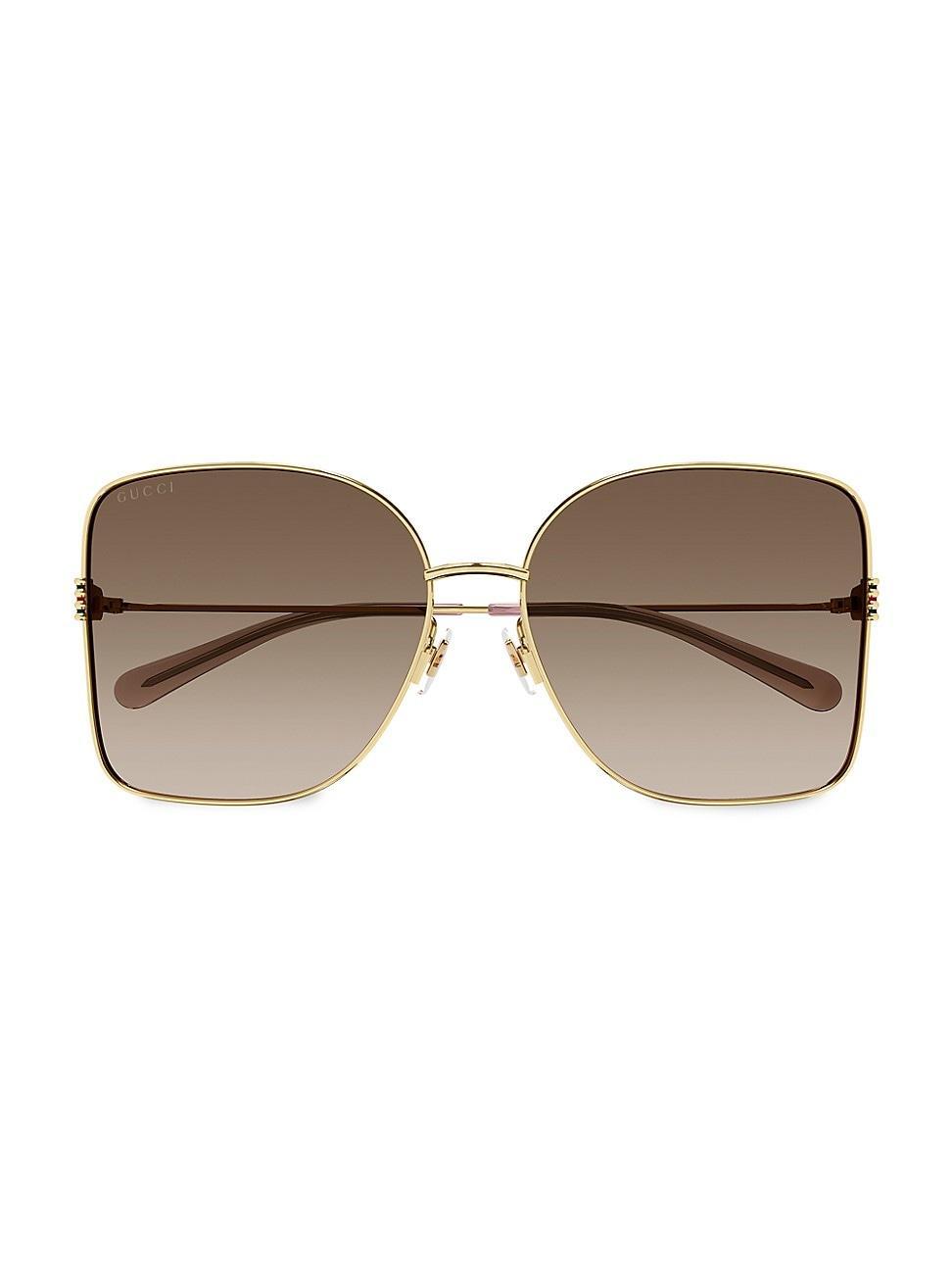 Womens 60MM Butterfly Sunglasses Product Image