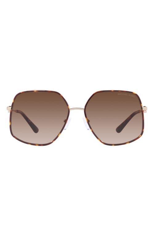 Michael Kors Empire 59mm Gradient Butterfly Sunglasses Product Image