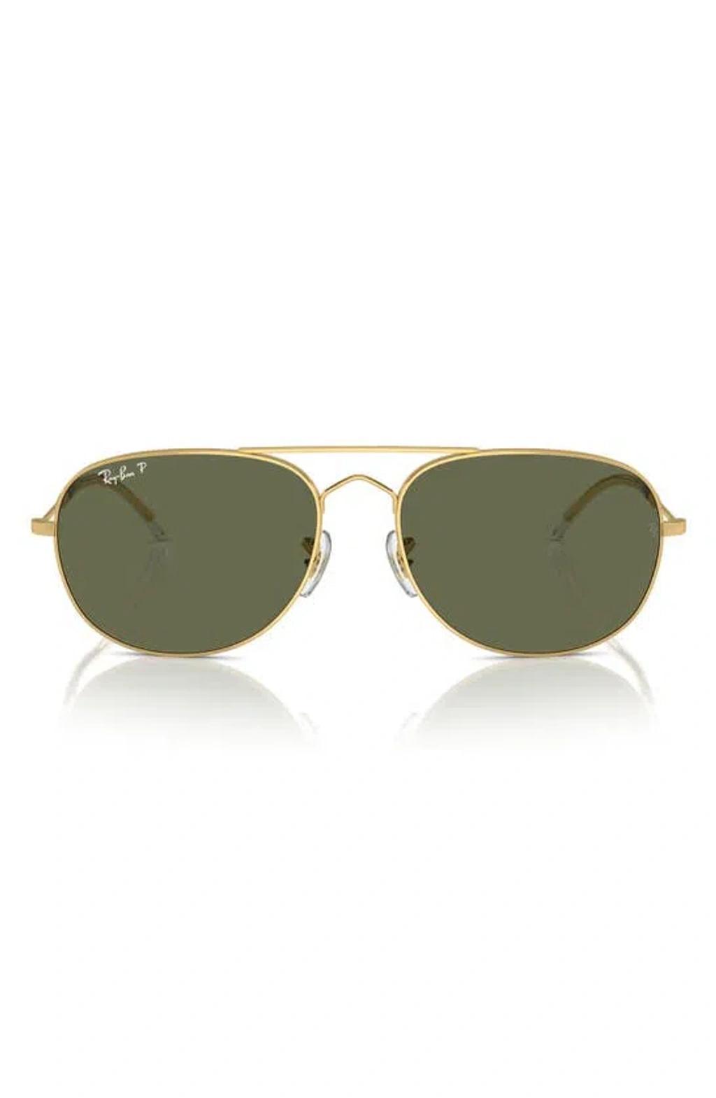 Gold-tone sunglasses with signature hardware Product Image