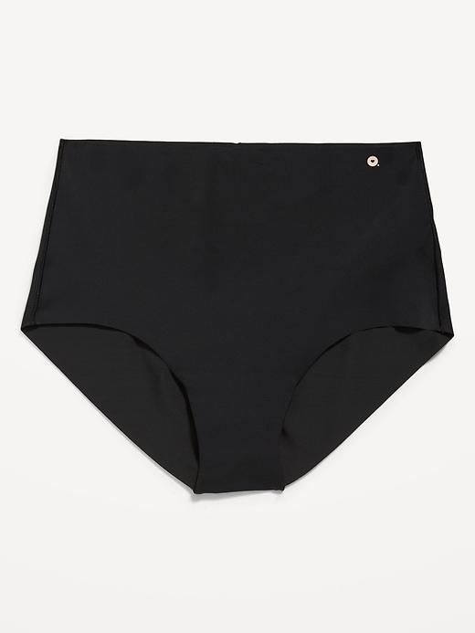 High-Waisted No-Show Brief Underwear Product Image