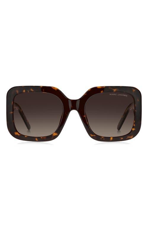 Marc Jacobs 53mm Polarized Square Sunglasses Product Image