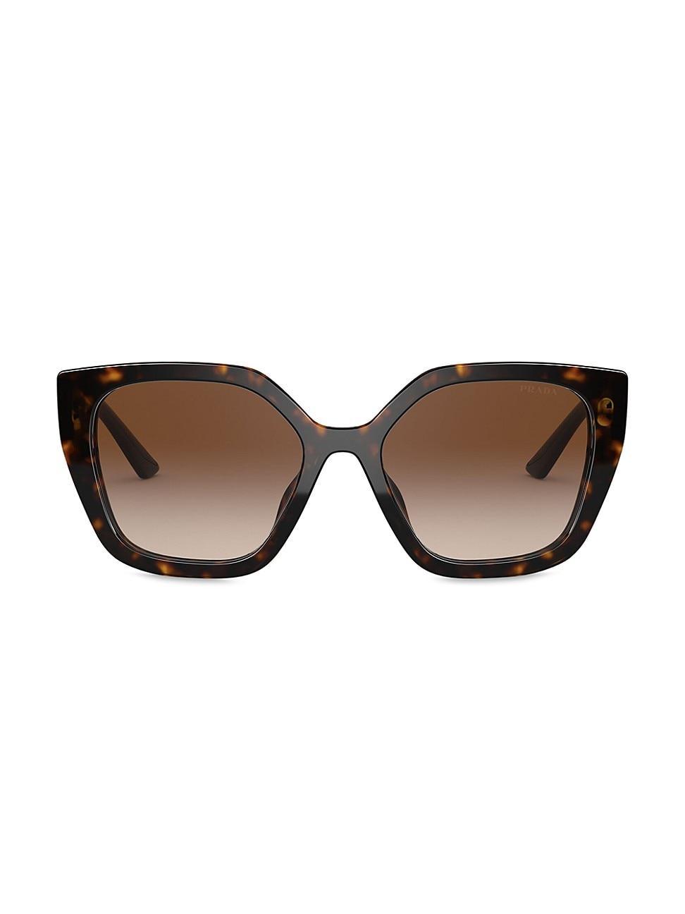 Prada 52mm Butterfly Polarized Sunglasses Product Image