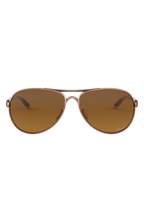 Oakley 59mm Polarized Aviator Sunglasses Product Image