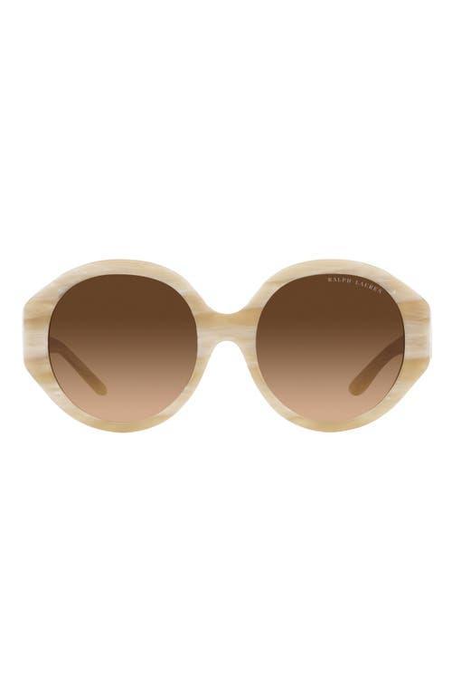 Ralph Lauren 56mm Round Sunglasses Product Image