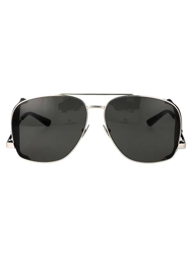 Eyewear Sunglasses In 001 Silver Silver Grey Product Image