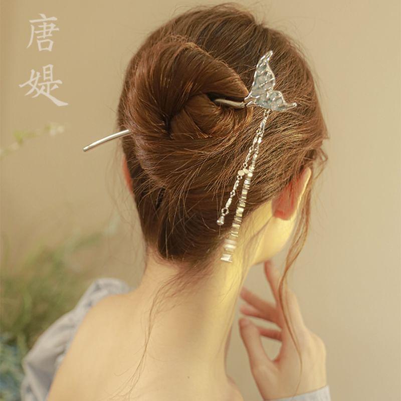 Mermaid Tail Rhinestone Alloy Hair Stick Product Image