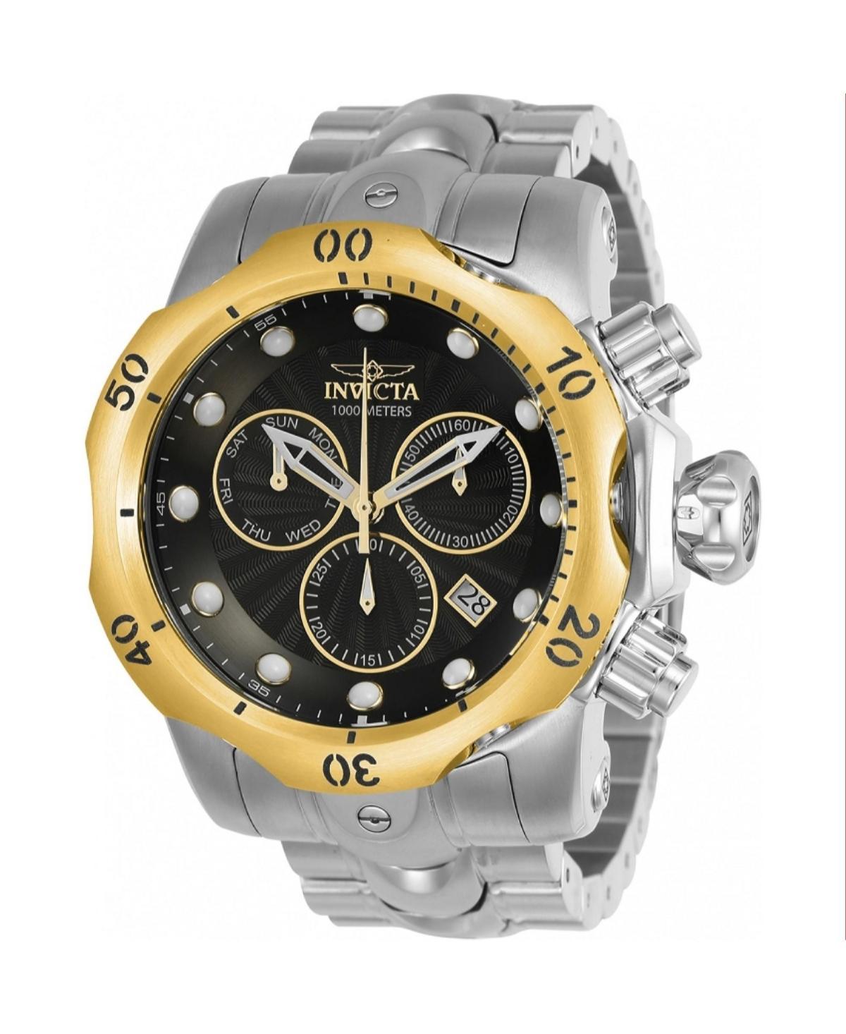 Invicta Mens 23889 Venom Quartz Chronograph Black Dial Watch - Black Product Image