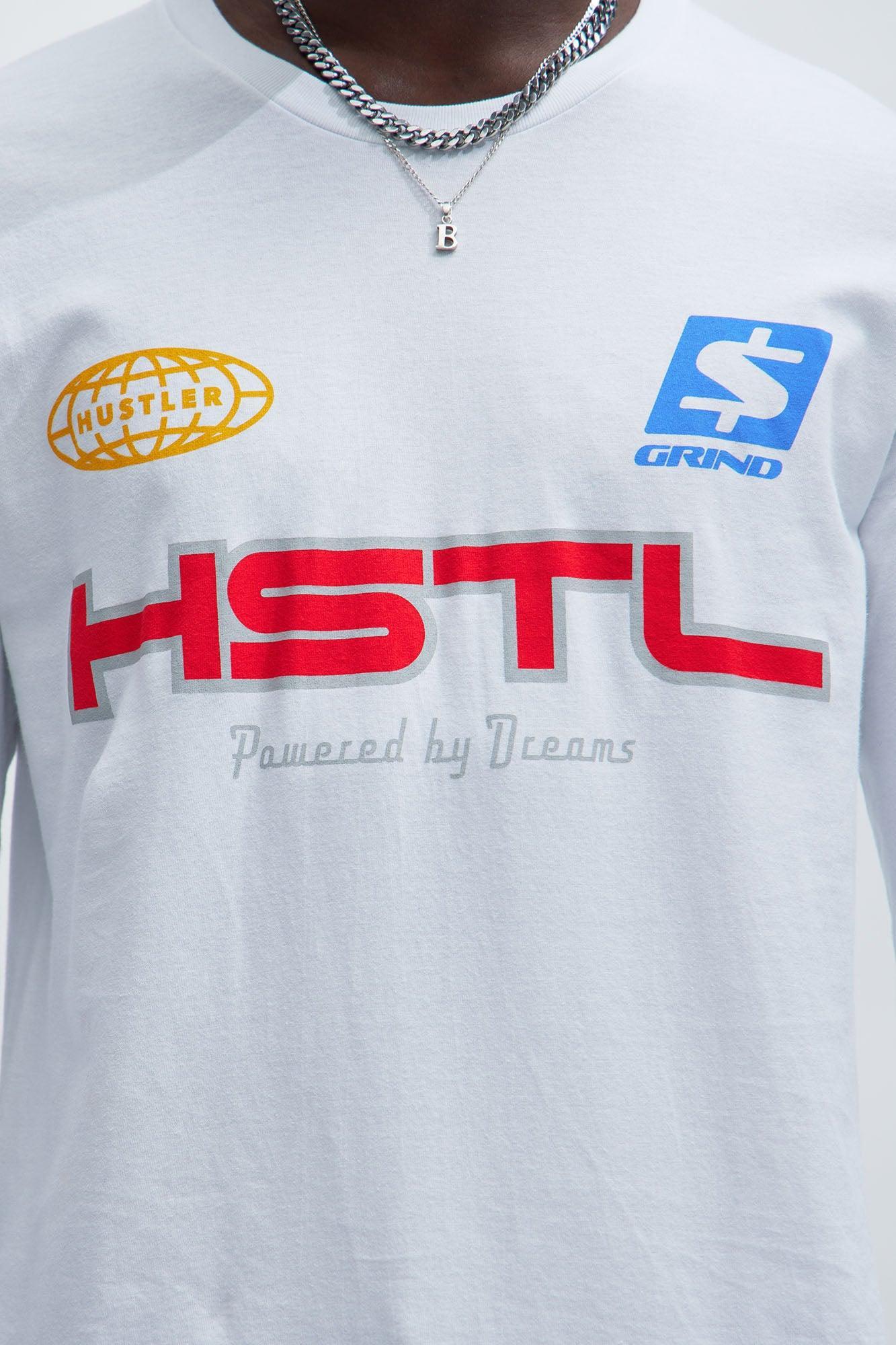 HSTL Racing Long Sleeve Tee - White Product Image