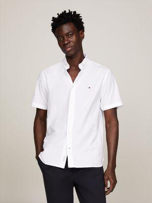 Tommy Hilfiger Men's Regular Fit THFlex Poplin Shirt Product Image