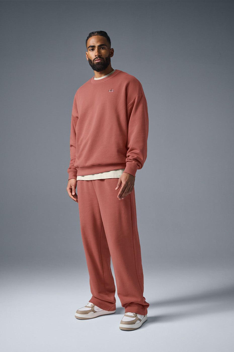 Accolade Straight Leg Sweatpant - Soft Terracotta Male Product Image