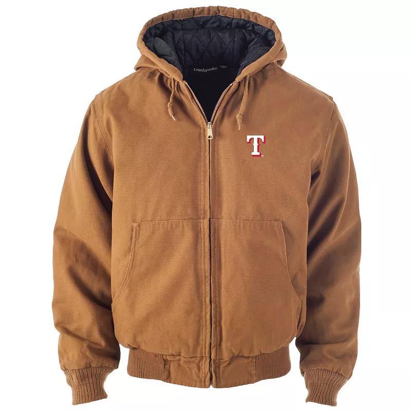 Mens Dunbrooke Texas Rangers Dakota Work Full-Zip Hoodie Jacket Product Image