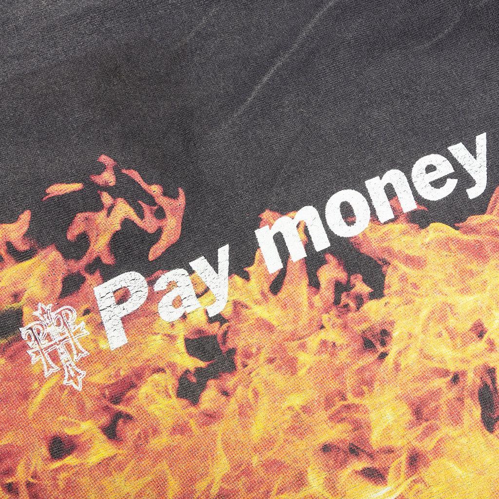 Saint Michael x Pay Money To My Pain SR To SS L/S Tee - Black Male Product Image