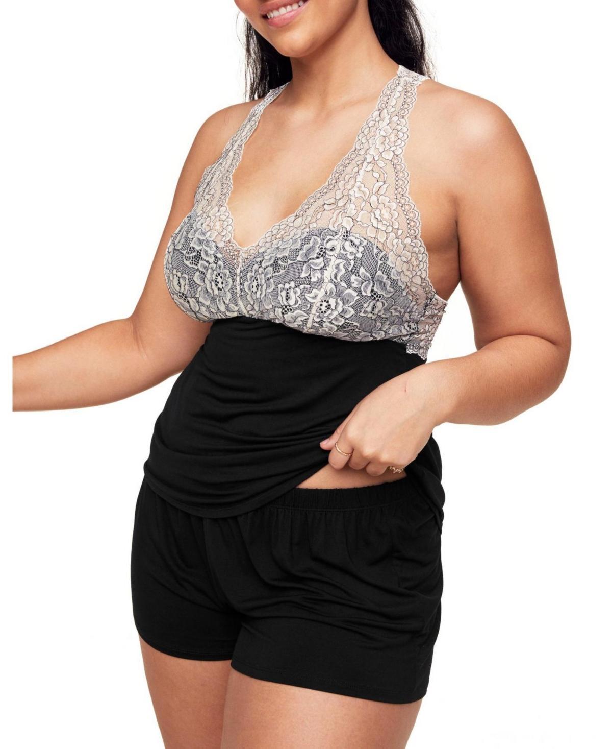 Plus Size Chesney Pajama Camisole and Short Set Product Image