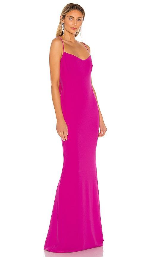 Katie May Damn Gina Cowl Back Gown - XS - XS - Female Product Image