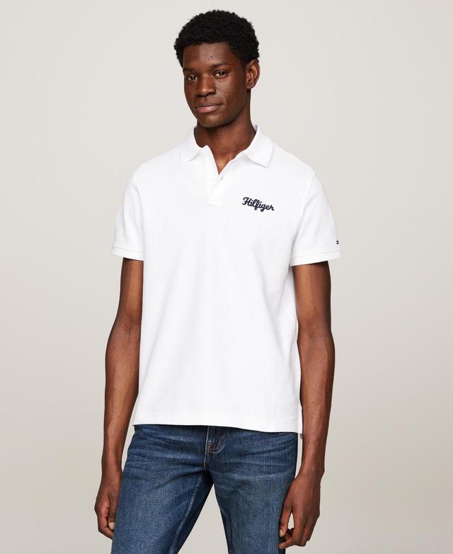 Tommy Hilfiger Men's Regular Fit Hilfiger Stitch Logo Polo Product Image