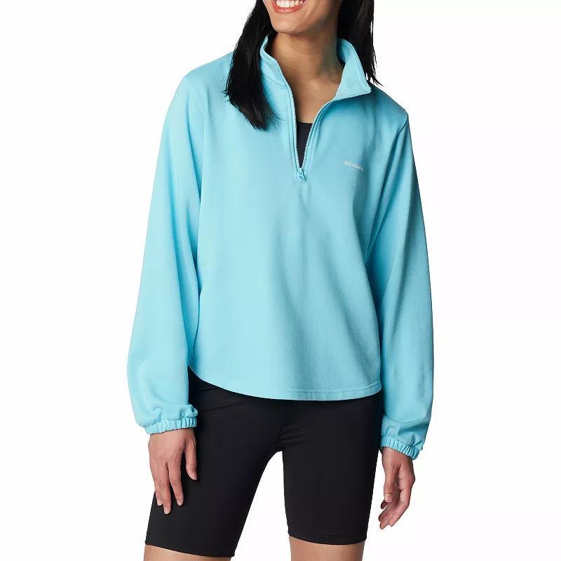 Womens Columbia Trek French Terry Half-Zip Pullover Sweatshirt Product Image