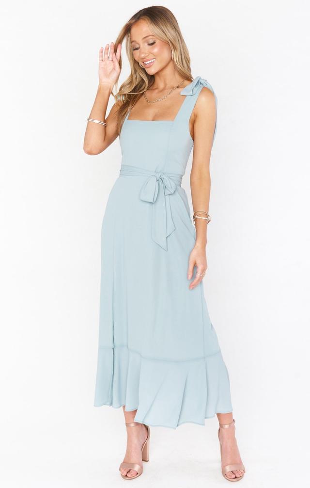 Claire Midi Dress ~ Silver Sage Crisp Product Image