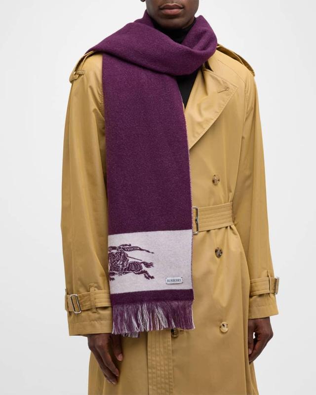 Men's Cashmere Football Scarf Product Image