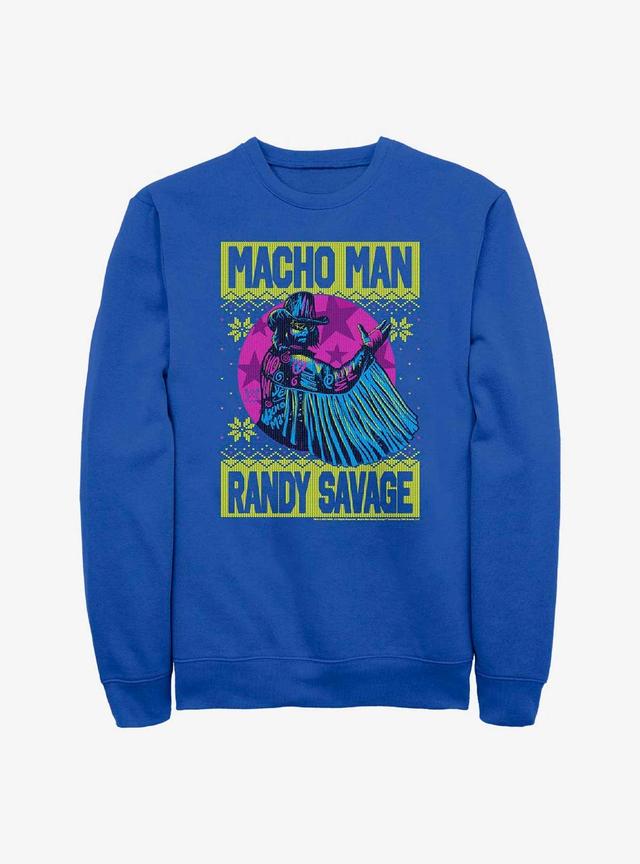 WWE Macho Man Randy Savage Ugly Christmas Sweatshirt Product Image