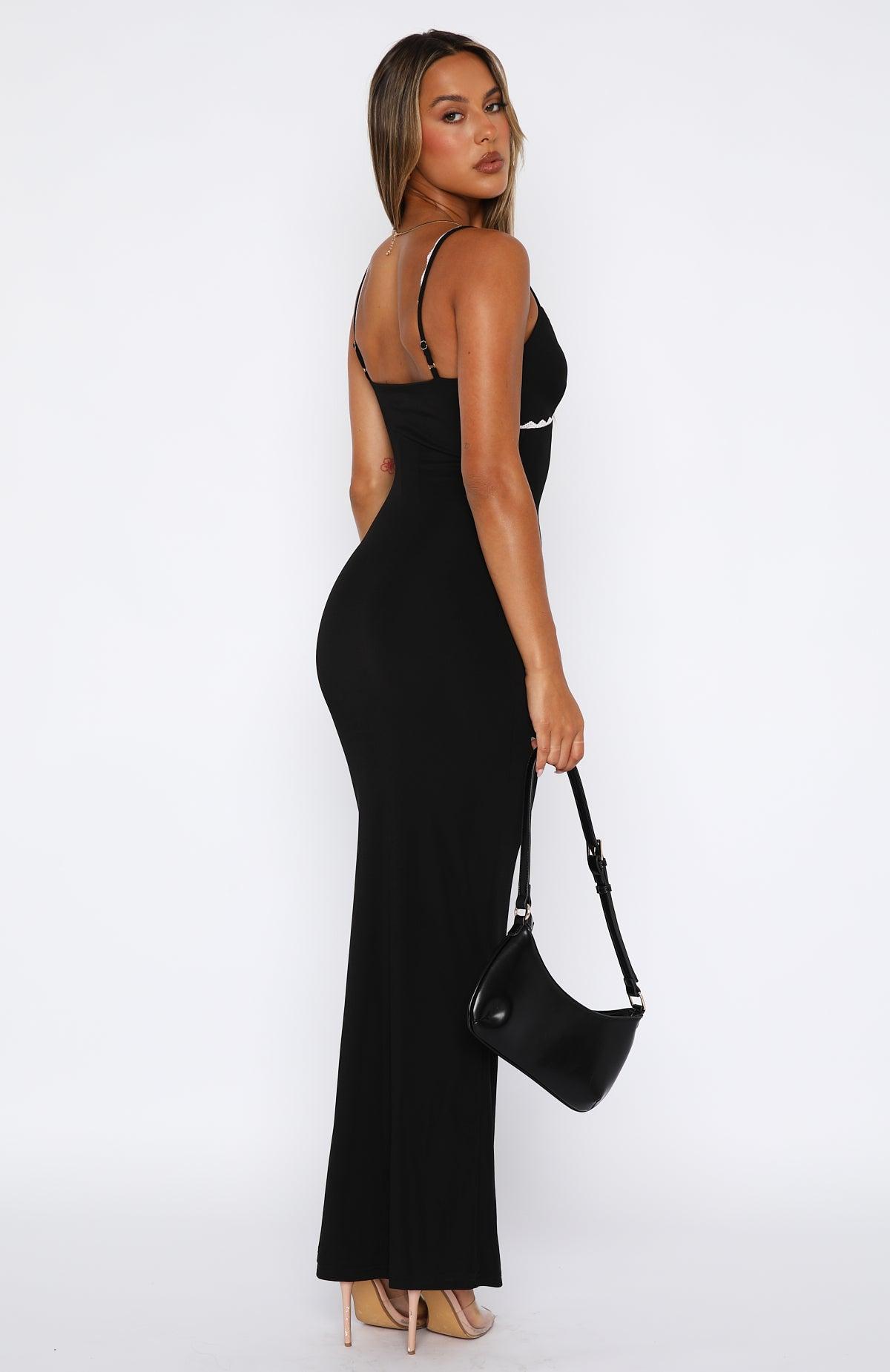 Only The Young Maxi Dress Black Product Image