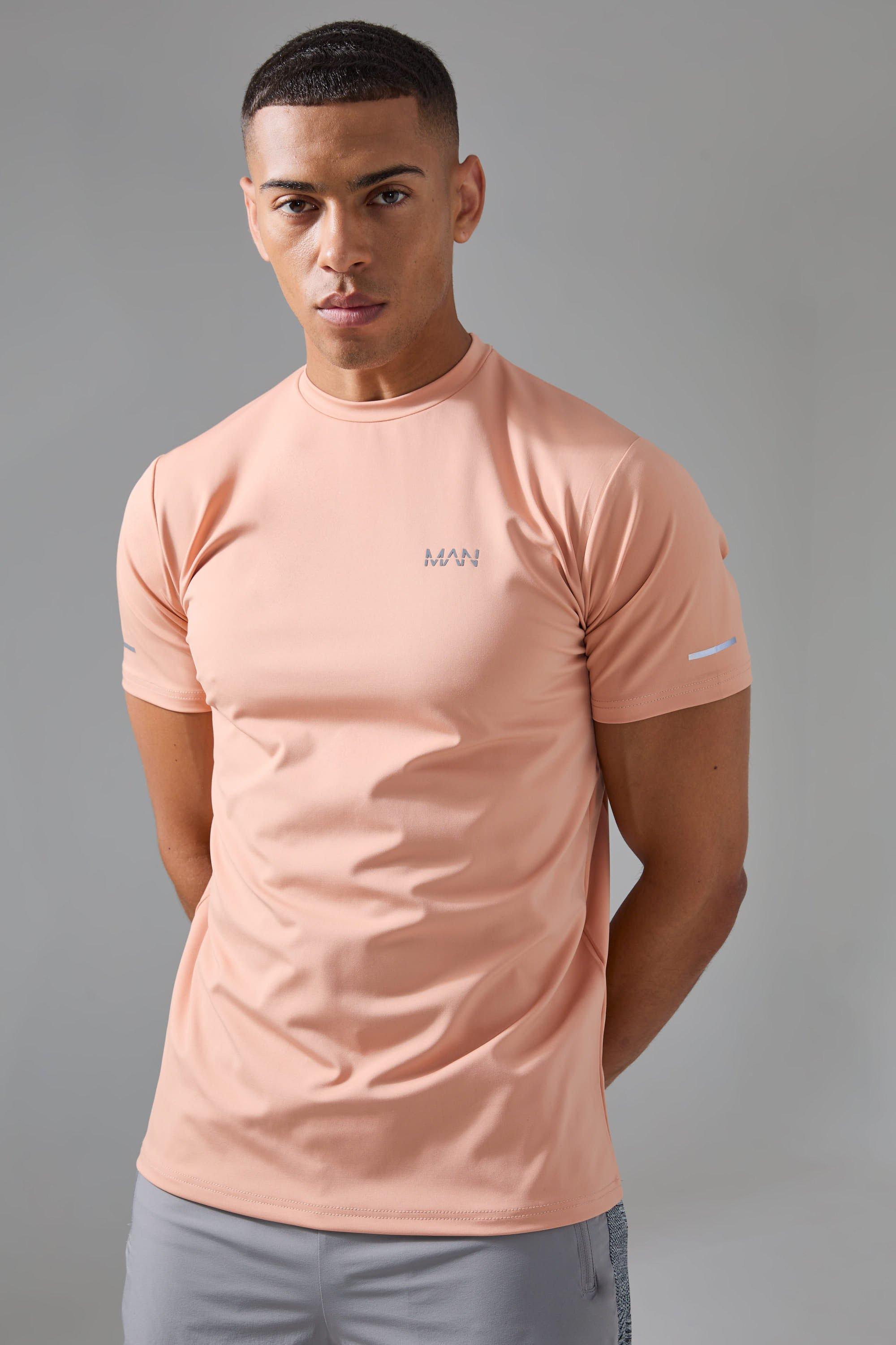 Man Active Performance T-shirt | boohooMAN USA Product Image