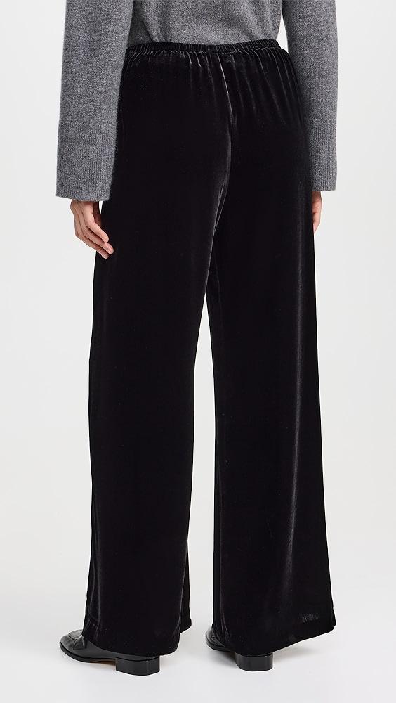 La Ligne Elasticated Velvet Pants | Shopbop Product Image