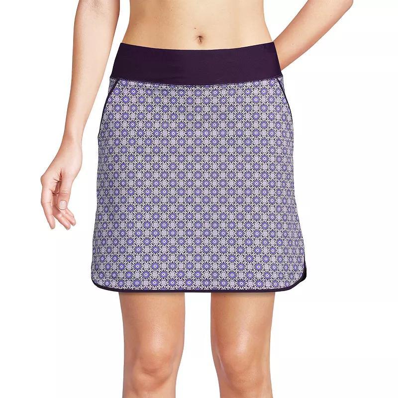 Womens Lands End Quick Dry Active Swim Skort Product Image