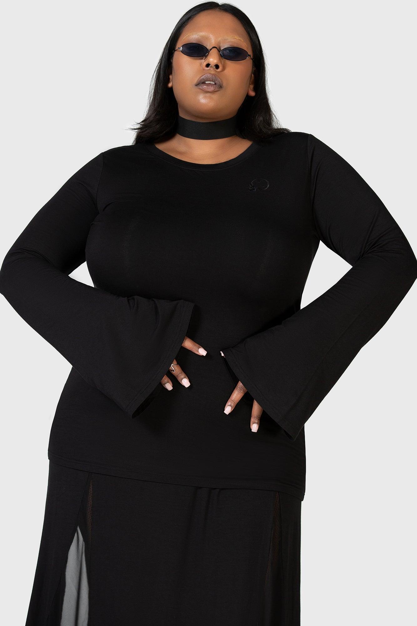 Echoed Darkness Tunic Top [PLUS] Female Product Image