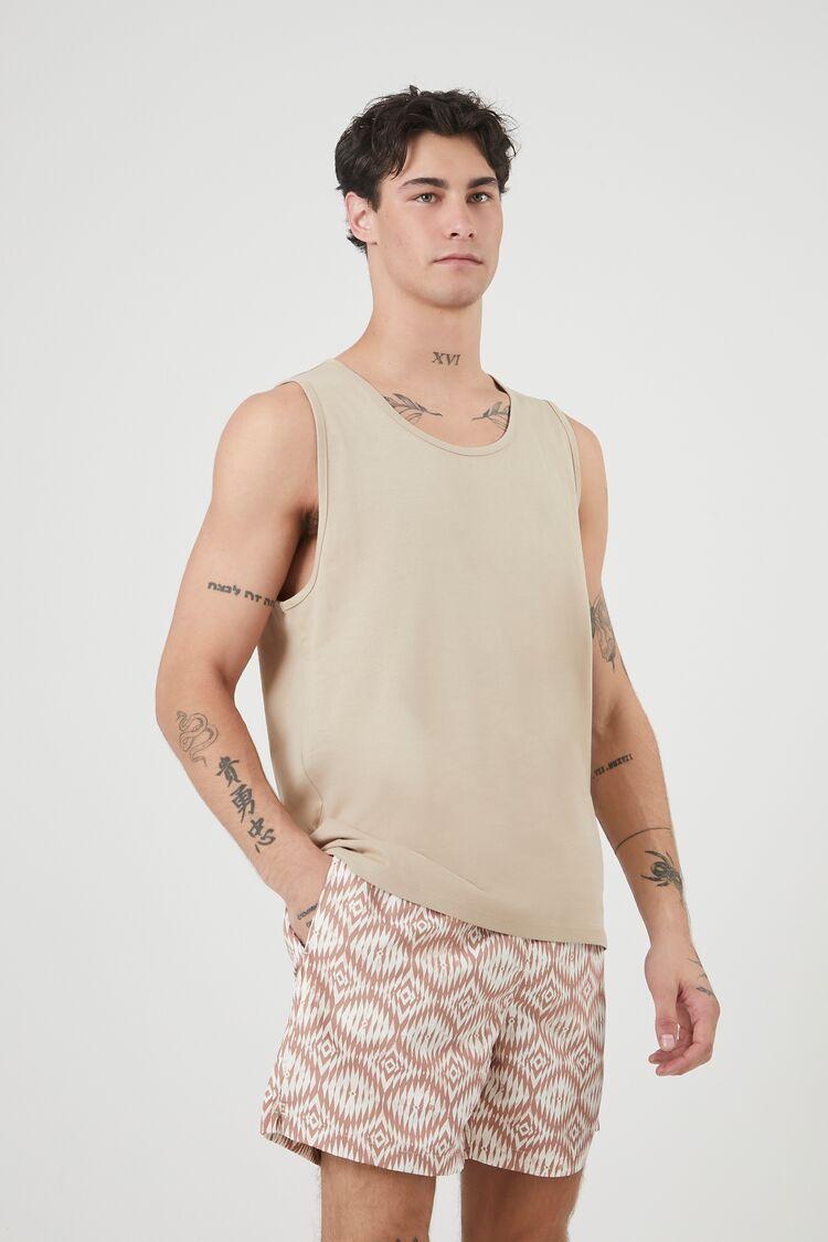 Geo Print Swim Trunks | Forever 21 Product Image