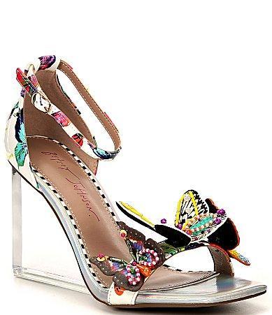 Blue by Betsey Johnson Marloe Wedge Sandals Multi) Women's 1-2 inch heel Shoes Product Image