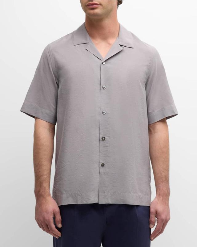 Mens Short-Sleeve Camp Shirt Product Image