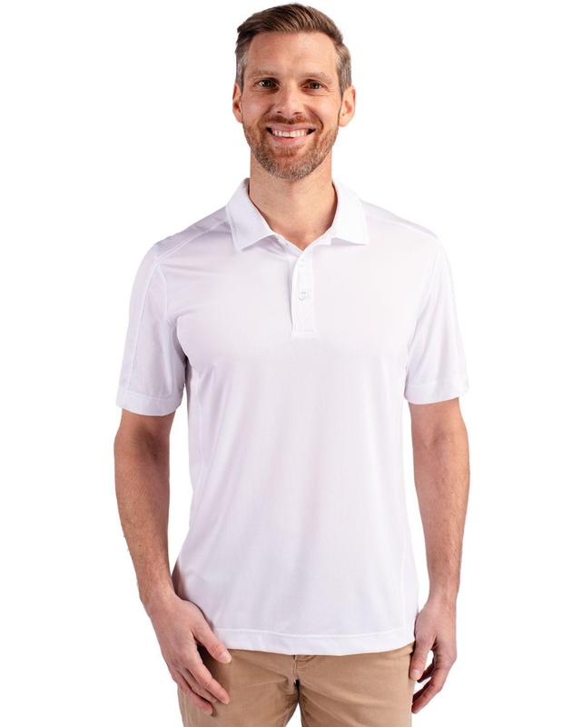 Cutter & Buck Mens Prospect Textured Stretch Polo Shirt Product Image