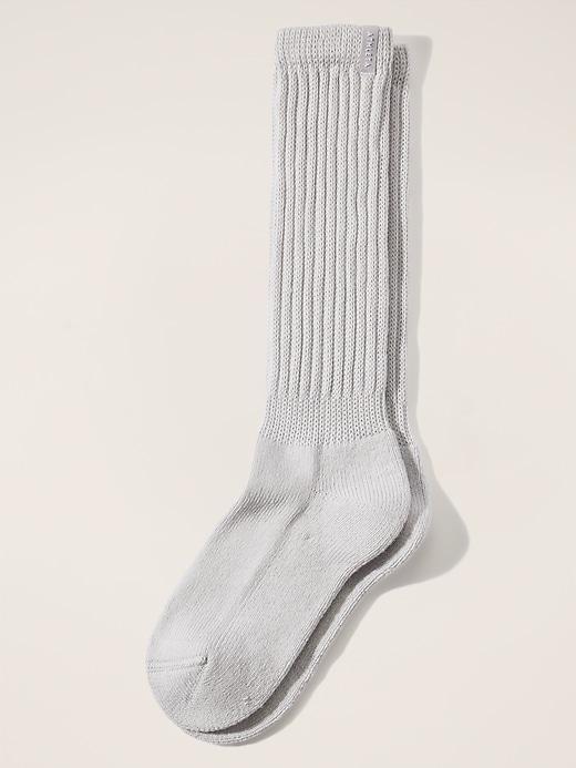 Cloud Scrunch Sock Product Image