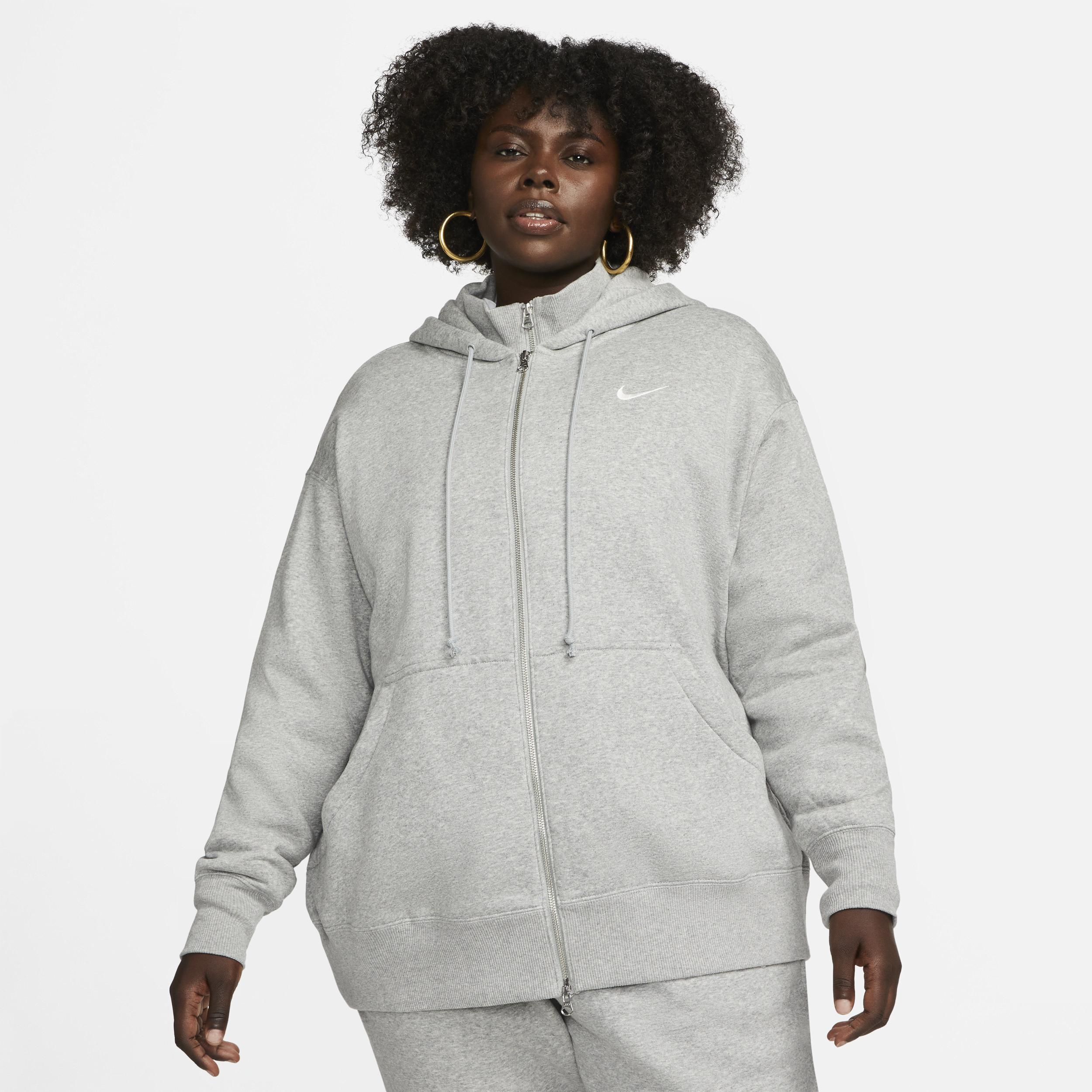 Women's Nike Sportswear Phoenix Fleece Oversized Full-Zip Hoodie (Plus Size) Product Image